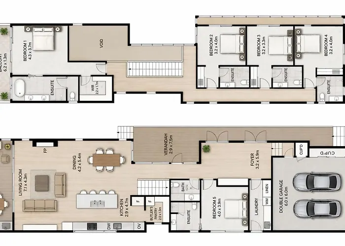 Fuller Holidays - Belongil Sunset - Giaour Street, Belongil Beach Byron Bay